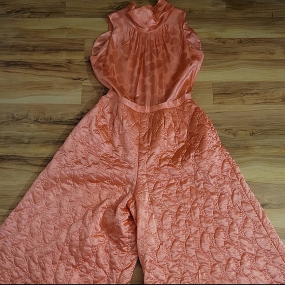 Vintage 60s As Is Romper Hostess Pants M - Picture 3 of 16